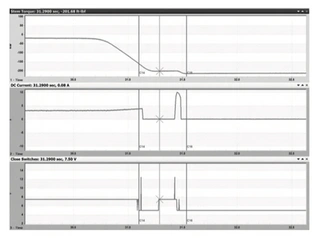 Electric Valve Hammer Impact Diagnosis Diagram